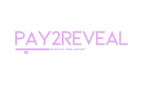 Pay2Reveal - Content Monetization Platform Logo